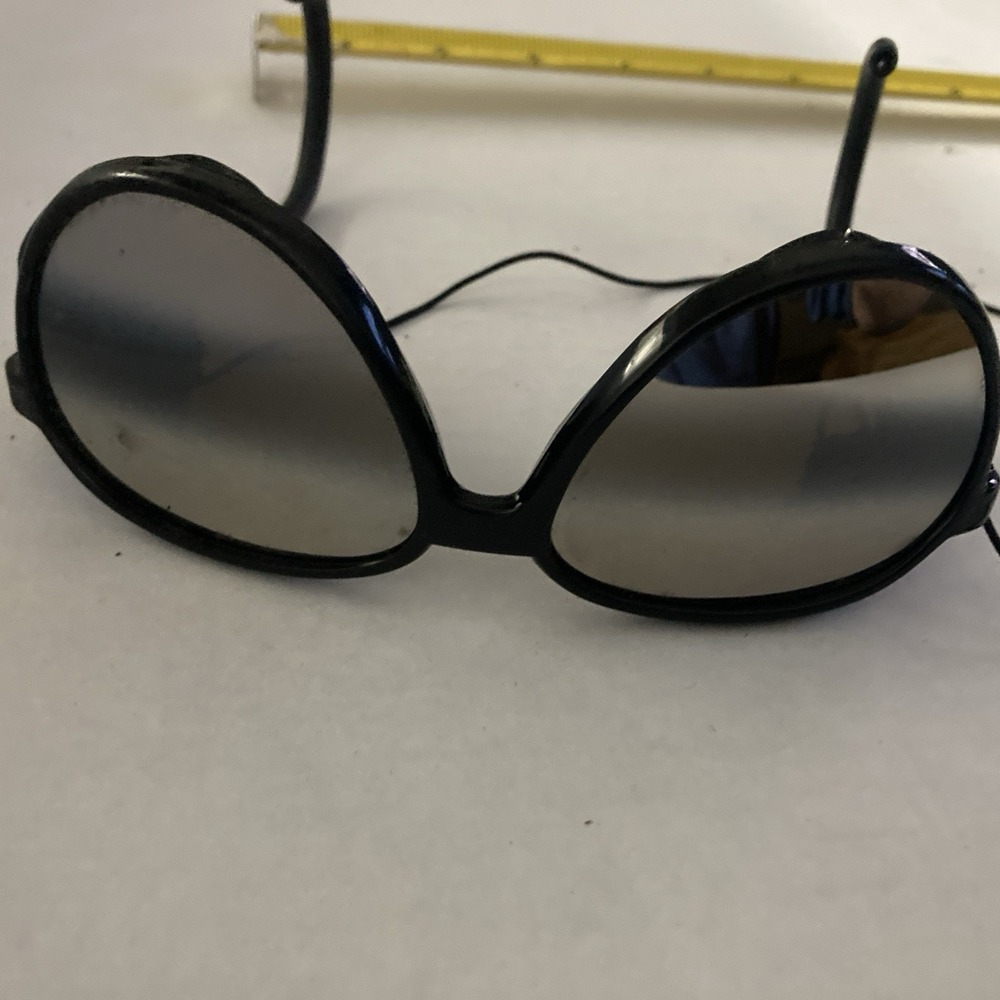 Vintage Alpine Glacier Sunglasses – Mountaineering‎ Leather Side Shields - Picture 6 of 16
